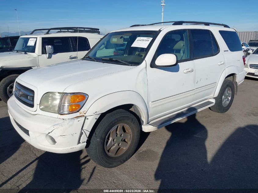 2001 Toyota Sequoia Limited V8