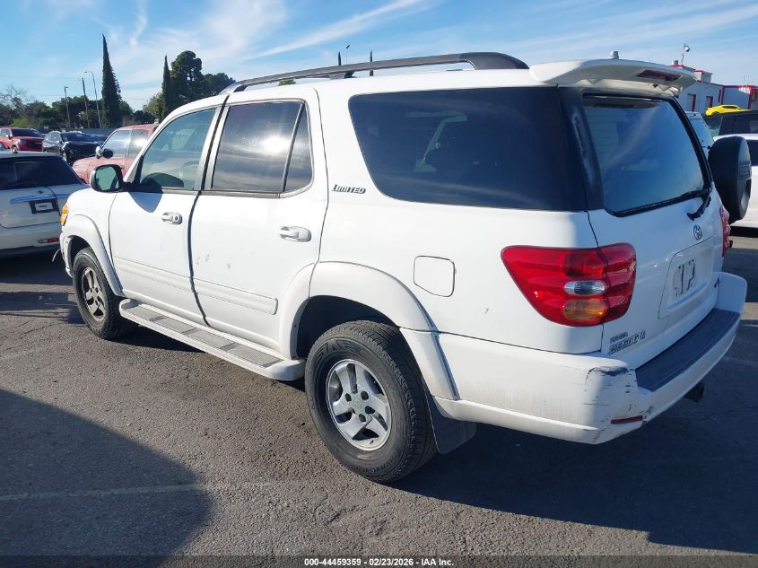 2001 Toyota Sequoia Limited V8