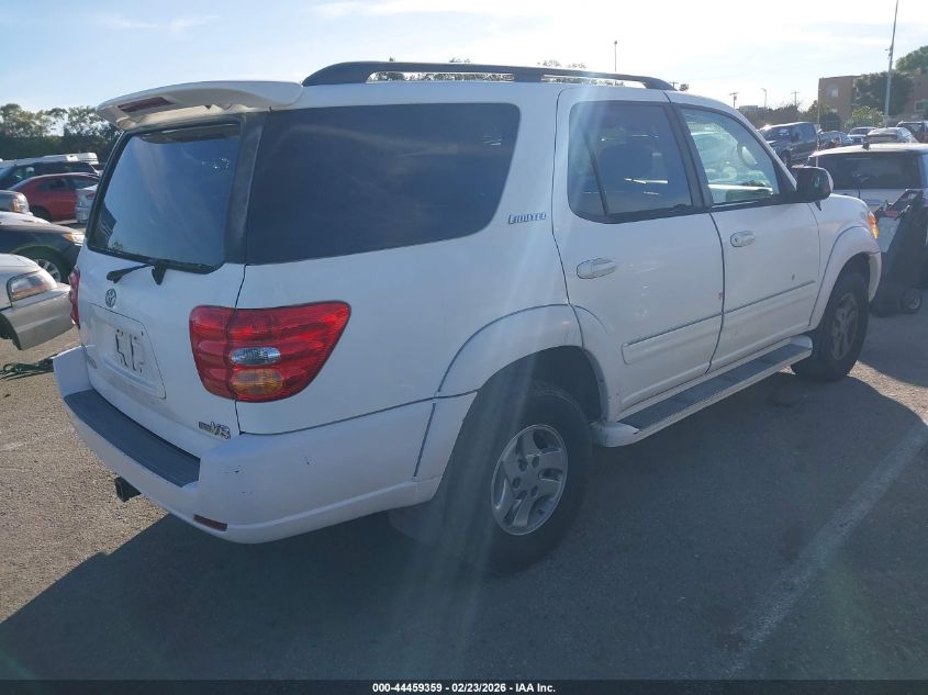 2001 Toyota Sequoia Limited V8