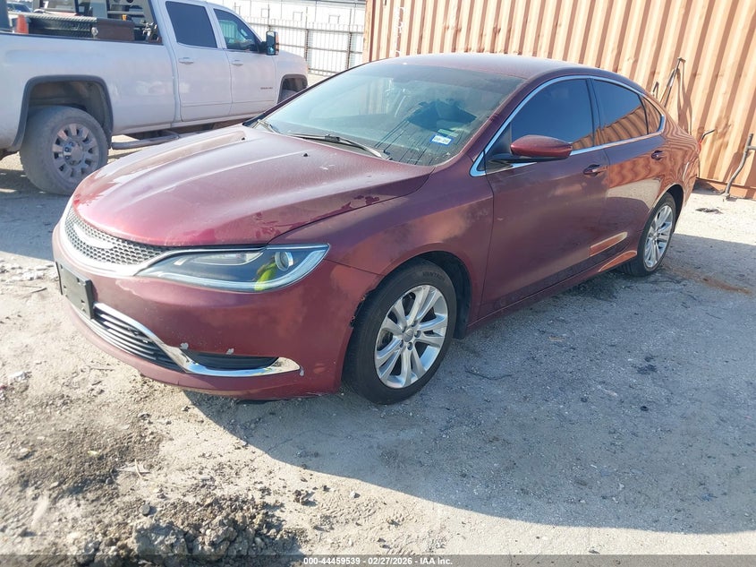 Vin: 1c3cccabxgn179705, lot: 44956206, chrysler 200 limited 20162