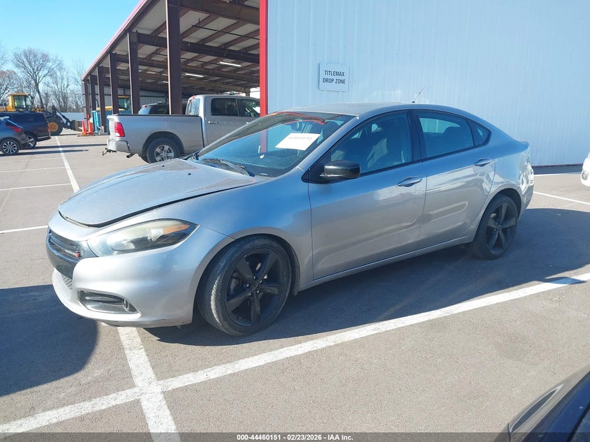 Vin: 1c3cdfbb1fd344803, lot: 44956818, dodge dart sxt 20152