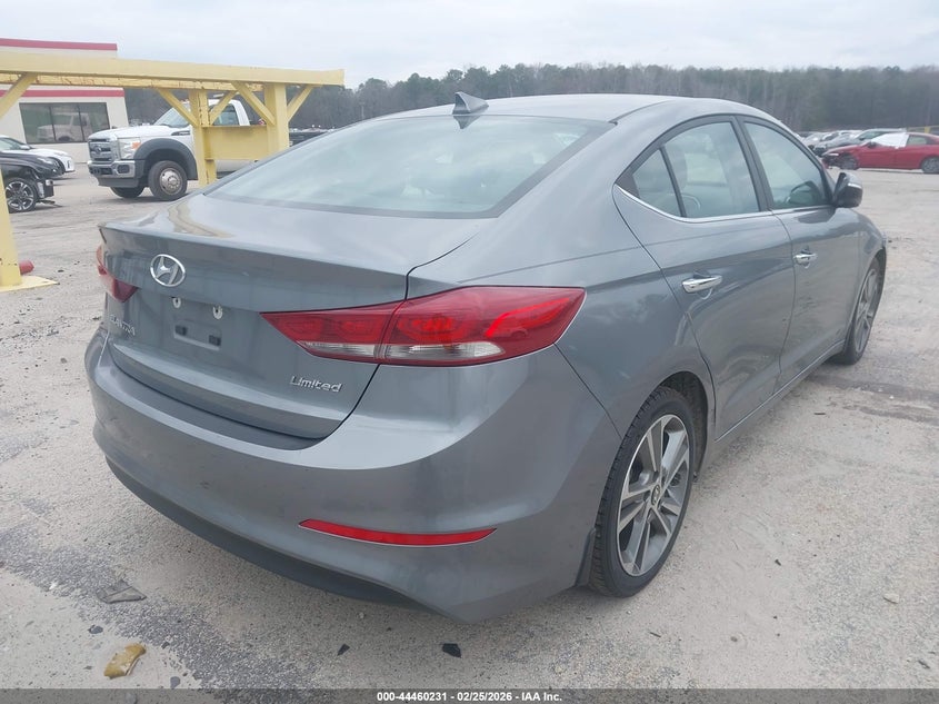 HYUNDAI ELANTRA 2017 VIN KMHD84LF7HU101442