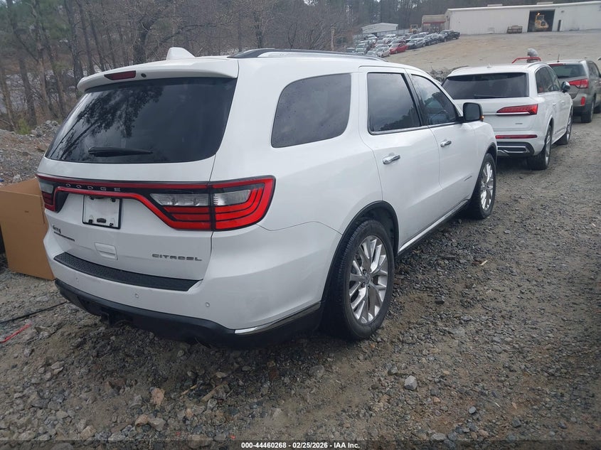 Vin: 1c4sdhet6ec344131, lot: 44956935, dodge durango citadel 20144