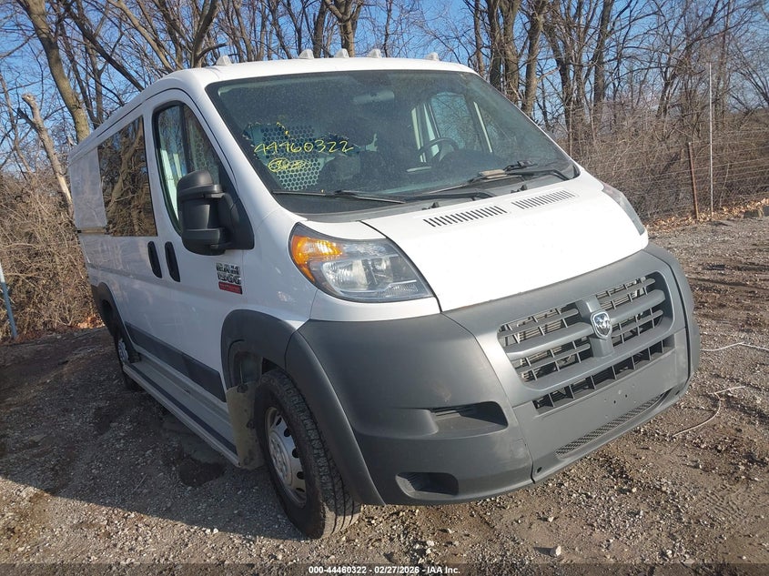 2017 Ram Promaster 1500 Low Roof 136 Wb