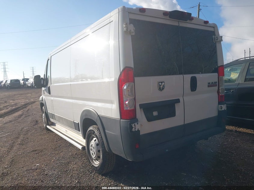 2017 Ram Promaster 1500 Low Roof 136 Wb