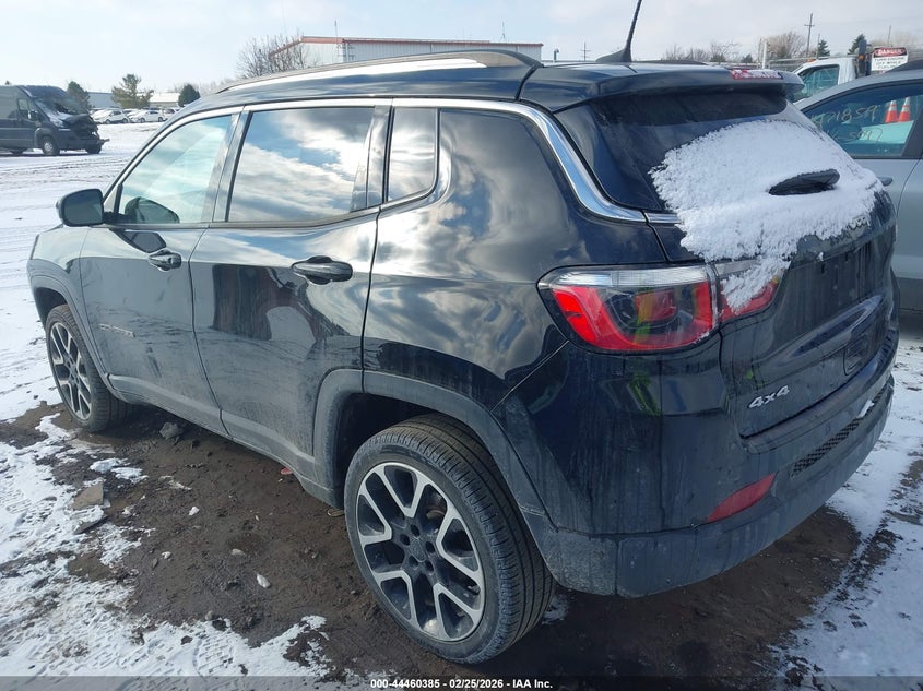 Vin: 3c4njdcb2jt261352, lot: 44957052, jeep compass limited 4x4 20183