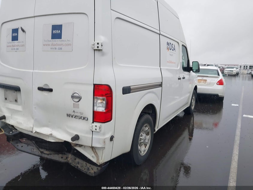 2018 Nissan Nv Cargo Nv2500 Hd Sv V6