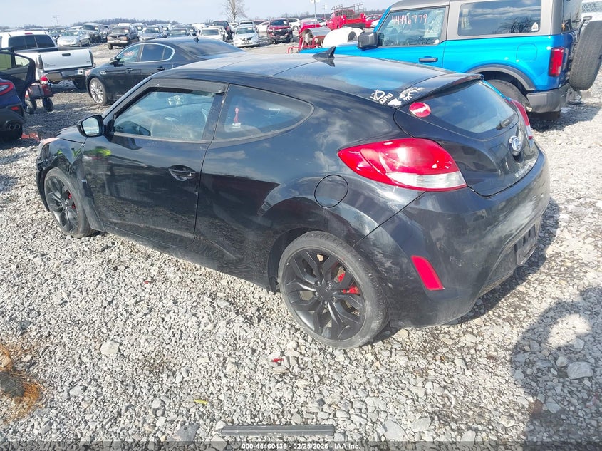 2012 Hyundai Veloster Base W/Red/Black