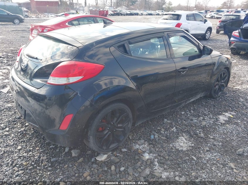 2012 Hyundai Veloster Base W/Red/Black