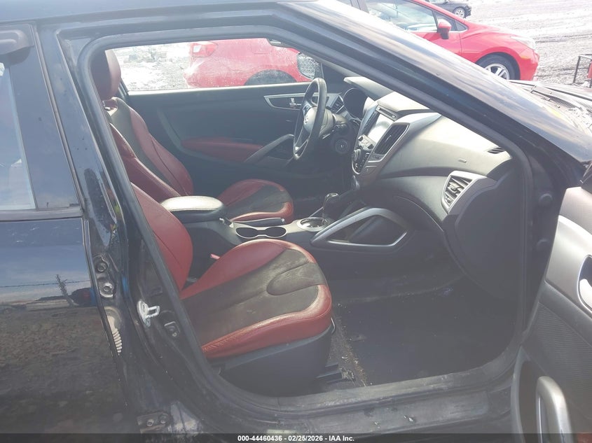 2012 Hyundai Veloster Base W/Red/Black