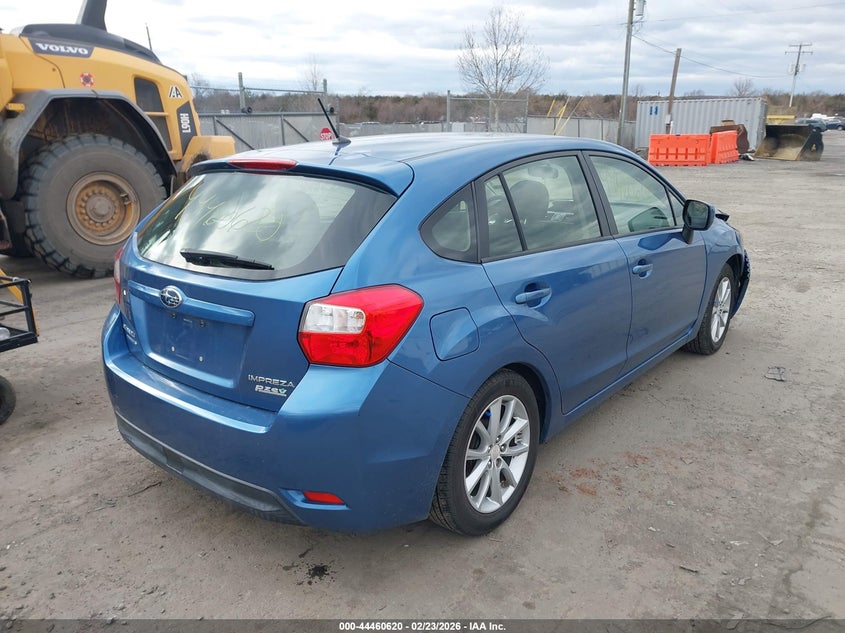 Vin: jf1gpac60e8300409, lot: 44957287, subaru impreza 2.0i premium 20144