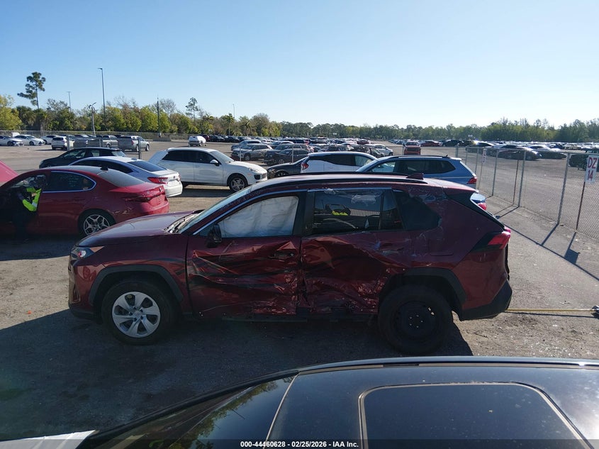 VIN JTMH1RFV9MD070263 2021 TOYOTA RAV4 LE