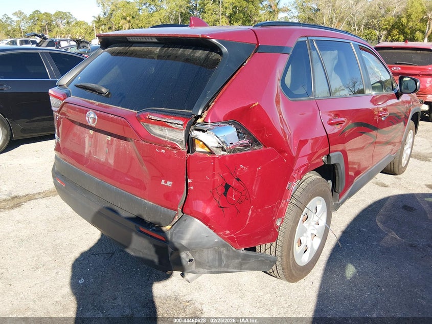 VIN JTMH1RFV9MD070263 2021 TOYOTA RAV4 LE