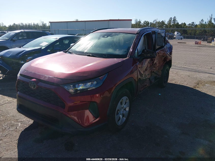 VIN JTMH1RFV9MD070263 2021 TOYOTA RAV4 LE