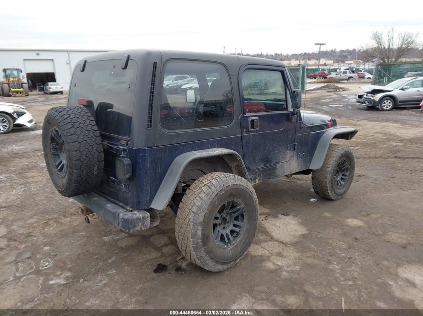 2002 Jeep Wrangler X