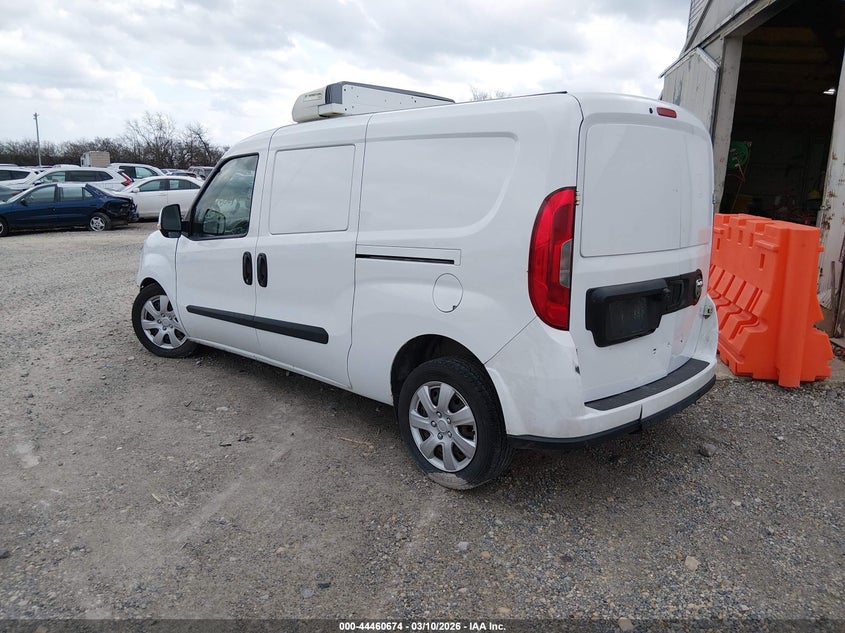 Vin: zfberfbb5h6e44910, lot: 44957341, ram promaster city tradesman slt 20173