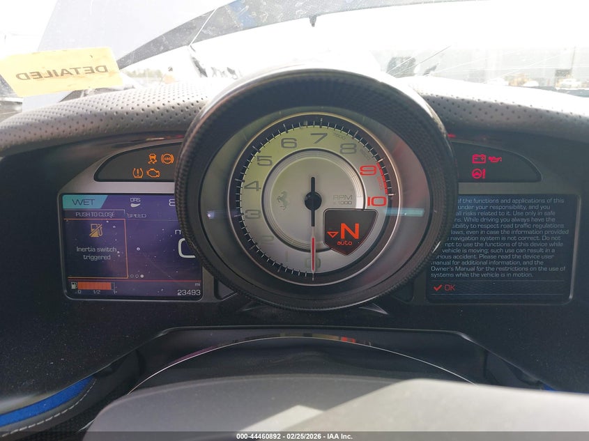 2019 Ferrari 812 Superfast VIN: ZFF83CLA7K0245124 Lot: 44460892