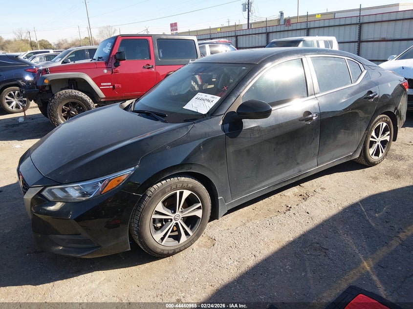 VIN 3N1AB8CV0PY322371 2023 NISSAN SENTRA SV XTRONIC CVT