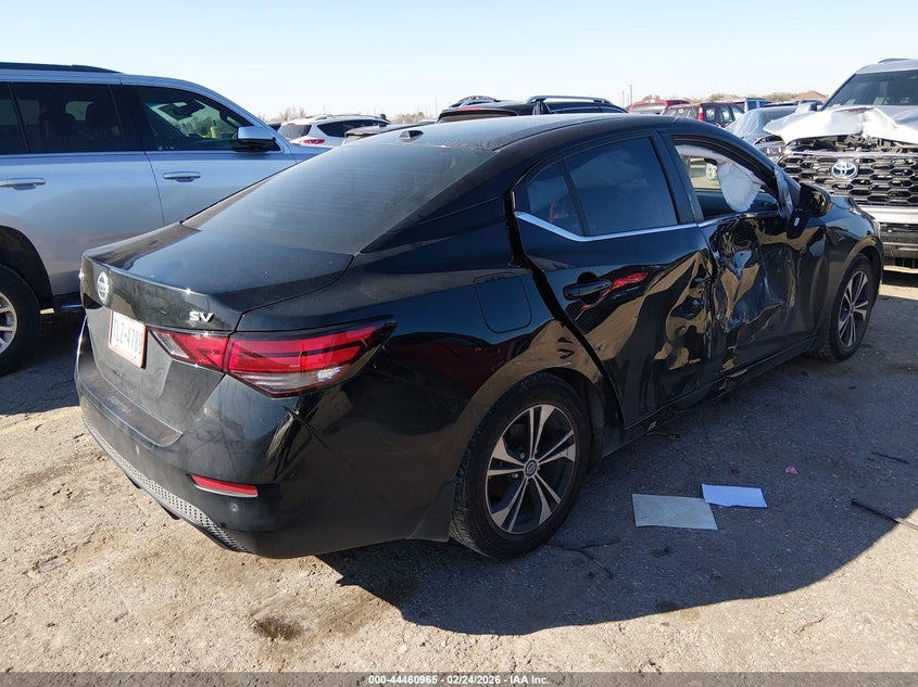 VIN 3N1AB8CV0PY322371 2023 NISSAN SENTRA SV XTRONIC CVT