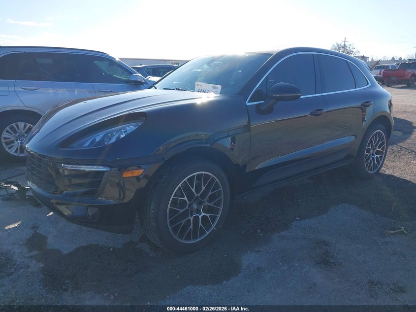2015 Porsche Macan 3.0 S black Lot 111044461000 Vin WP1AB2A52FLB60021