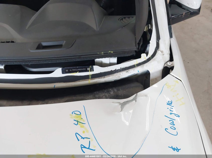 2021 Chevrolet Trailblazer Fwd Activ VIN: KL79MVSL6MB054202 Lot: 44461001