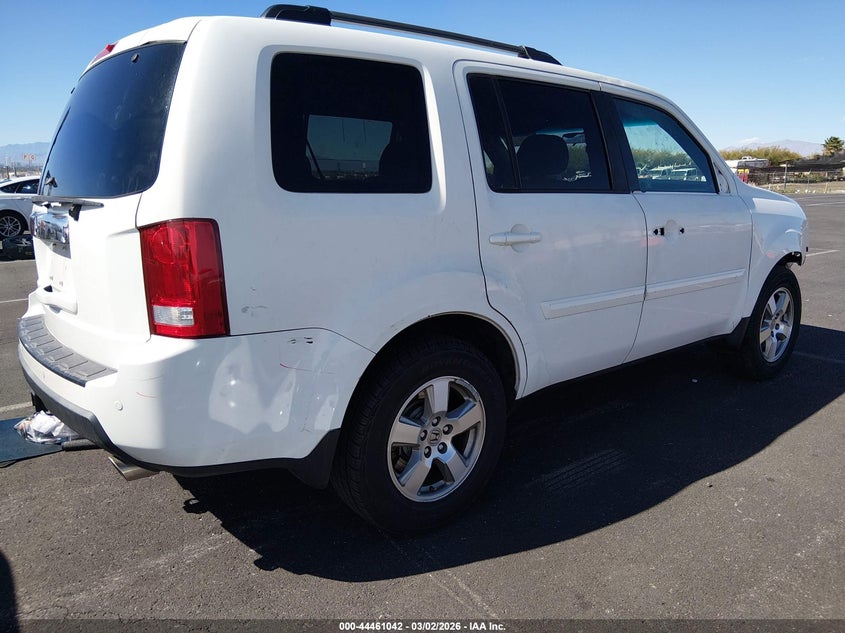 Vin: 5fnyf3h49bb052385, lot: 44957709, honda pilot ex 20114