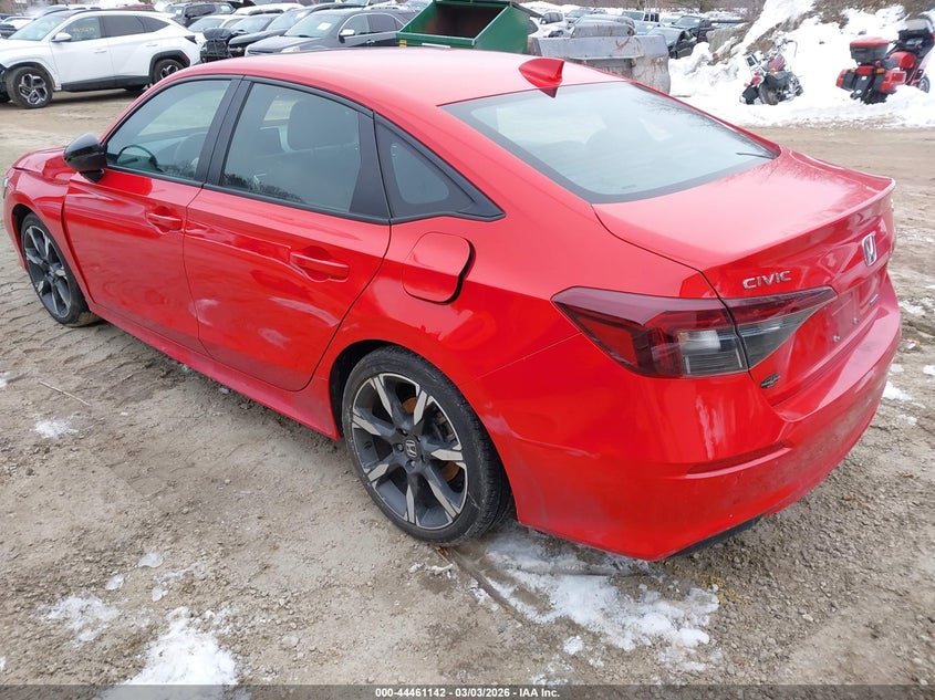 VIN 2HGFE4F80SH331080 2025 HONDA CIVIC HYBRID SPORT/SPORT TOURING