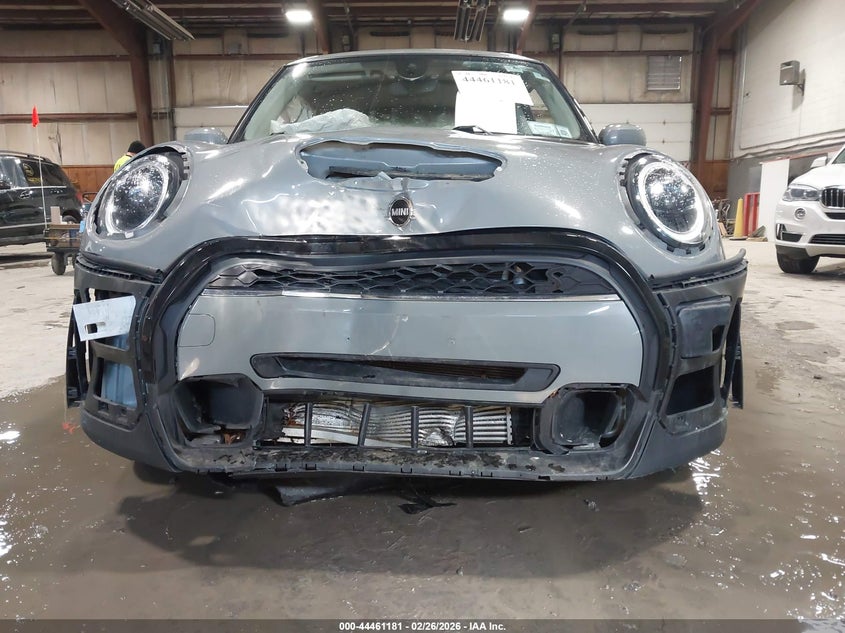 2022 Mini 2.0 Mini Hardtop Cooper S grey Lot 111044461181 Vin WMW53DH06N2R11936