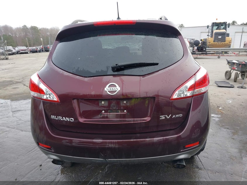 2013 Nissan Murano Sv VIN: JN8AZ1MW2DW320555 Lot: 44461207