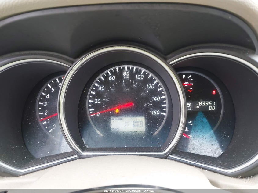 2013 Nissan Murano Sv VIN: JN8AZ1MW2DW320555 Lot: 44461207