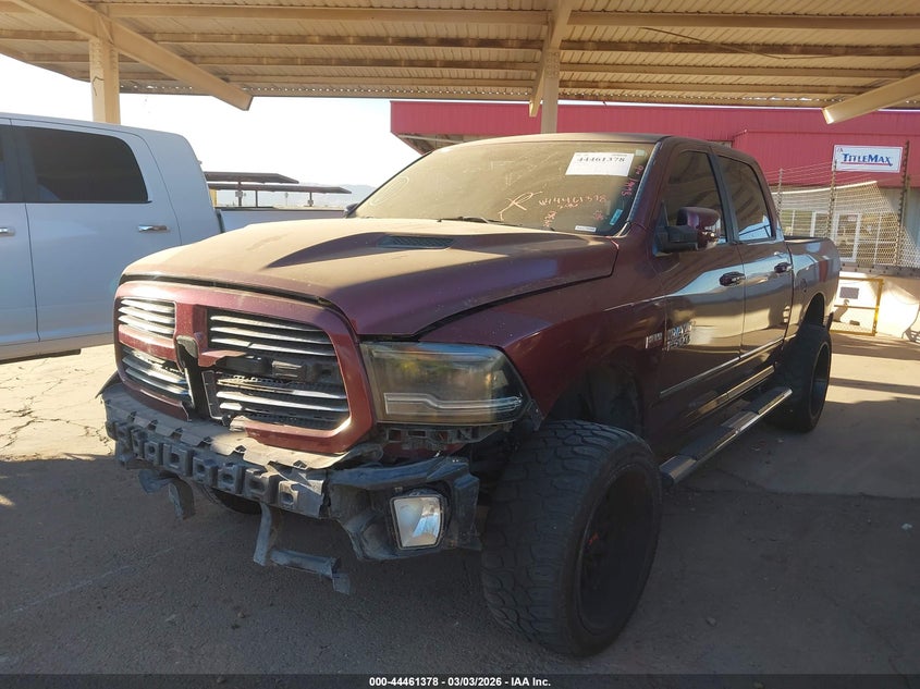 Vin: 1c6rr6mt1gs214361, lot: 44958045, ram 1500 sport 20162