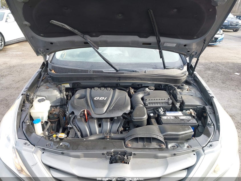 2012 Hyundai Sonata 2.4 Gls grey Lot 111044461498 Vin 5NPEB4AC7CH461462
