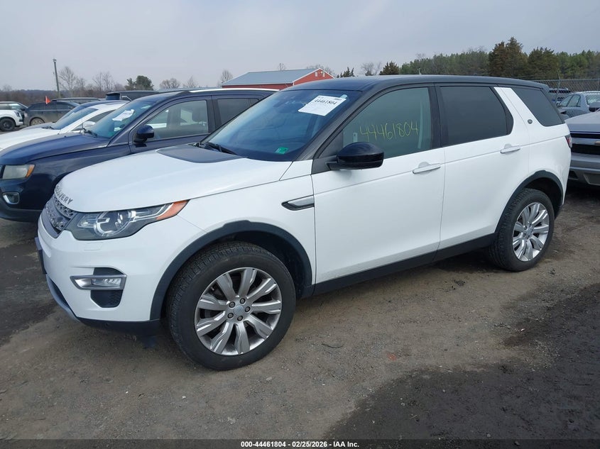 2016 Land Rover Discovery Sport Hse Lux