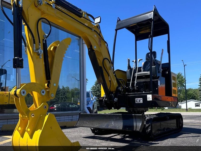 2025 3.5 Ton Mini Excavator Hydraulic Thumb With Kubota Diesel Engine
