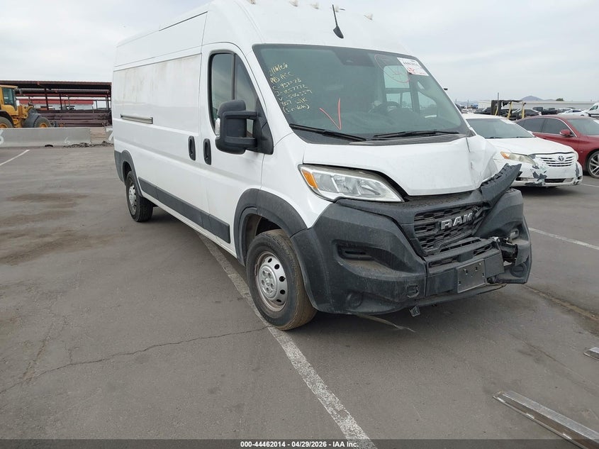 Vin: 3c6lrvdg9pe506359, lot: 44958681, ram promaster 2500 high roof 159 wb 2023 img_1