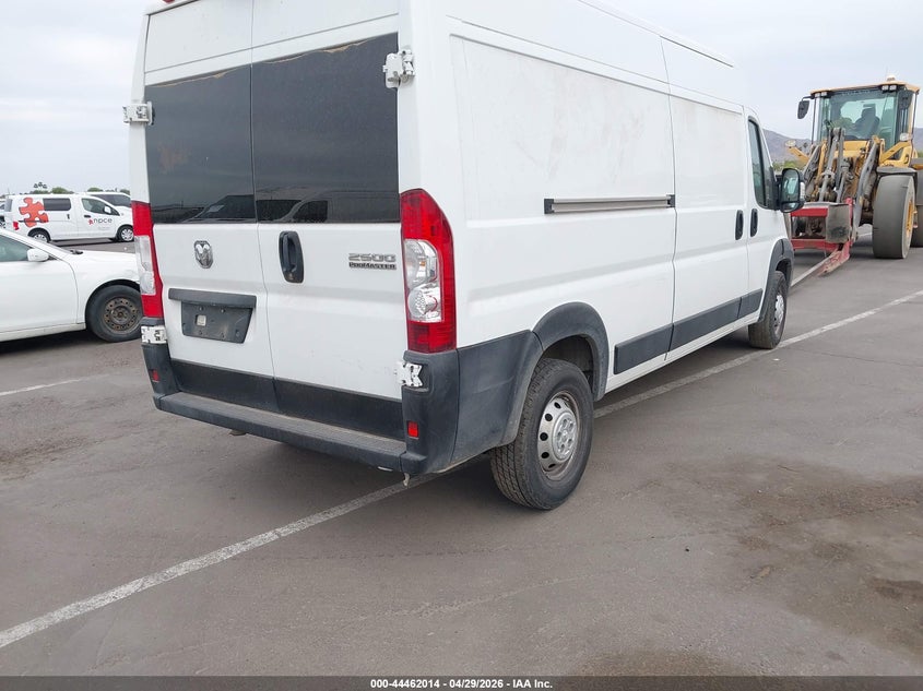 Vin: 3c6lrvdg9pe506359, lot: 44958681, ram promaster 2500 high roof 159 wb 20234