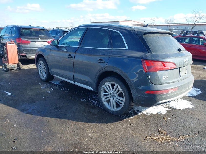 Vin: wa1bnafyxj2104539, lot: 44958777, audi q5 2.0t premium 20183