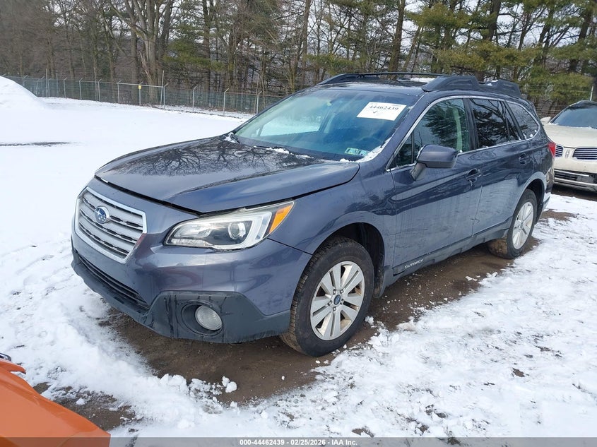 Vin: 4s4bsbcc2g3298866, lot: 44959106, subaru outback 2.5i premium 20162