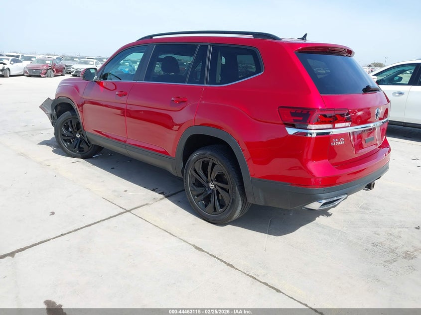 2022 Volkswagen Atlas 3.6L V6 Se W/Technology