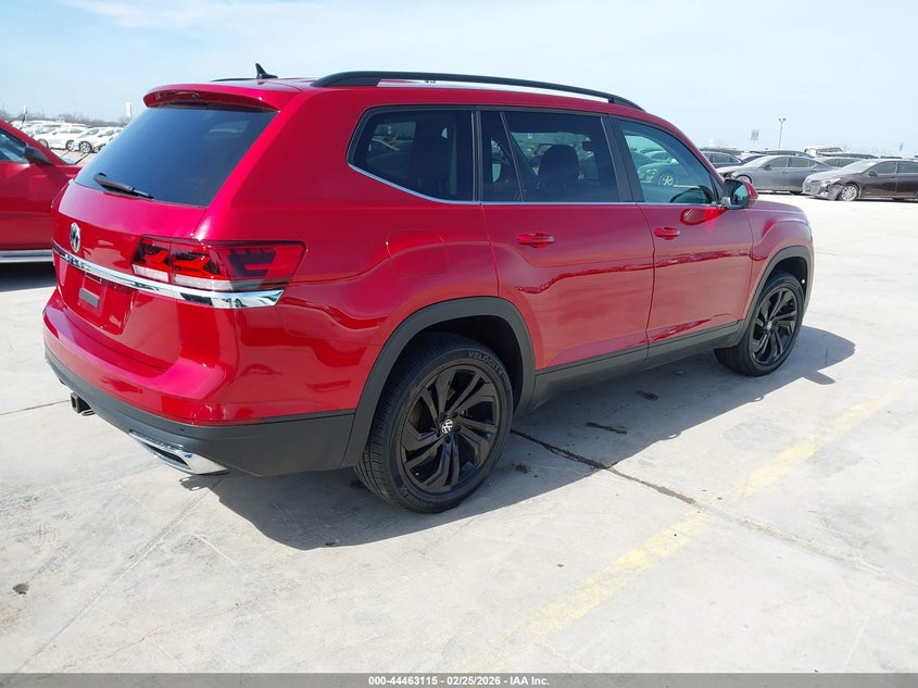 2022 Volkswagen Atlas 3.6L V6 Se W/Technology