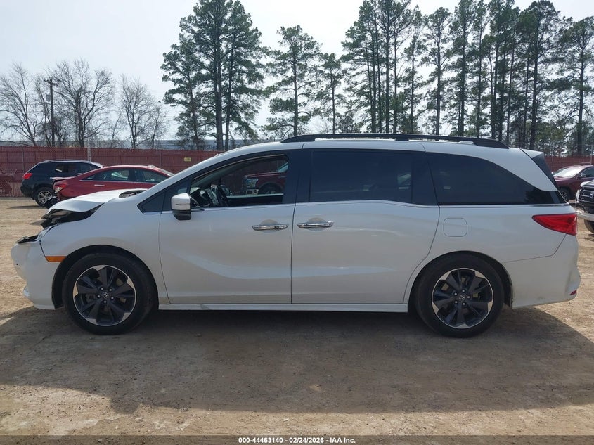 2022 Honda Odyssey Elite VIN: 5FNRL6H95NB061826 Lot: 44463140