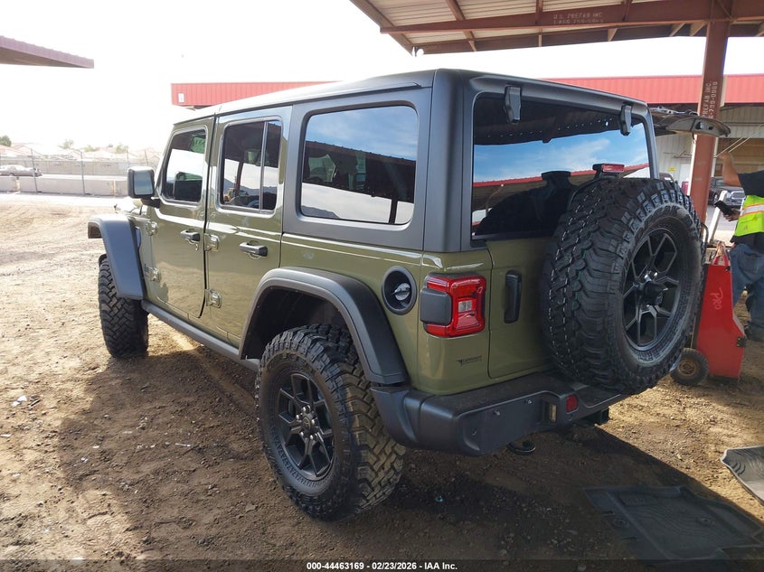 2025 Jeep Wrangler 4-Door Willys 4X4