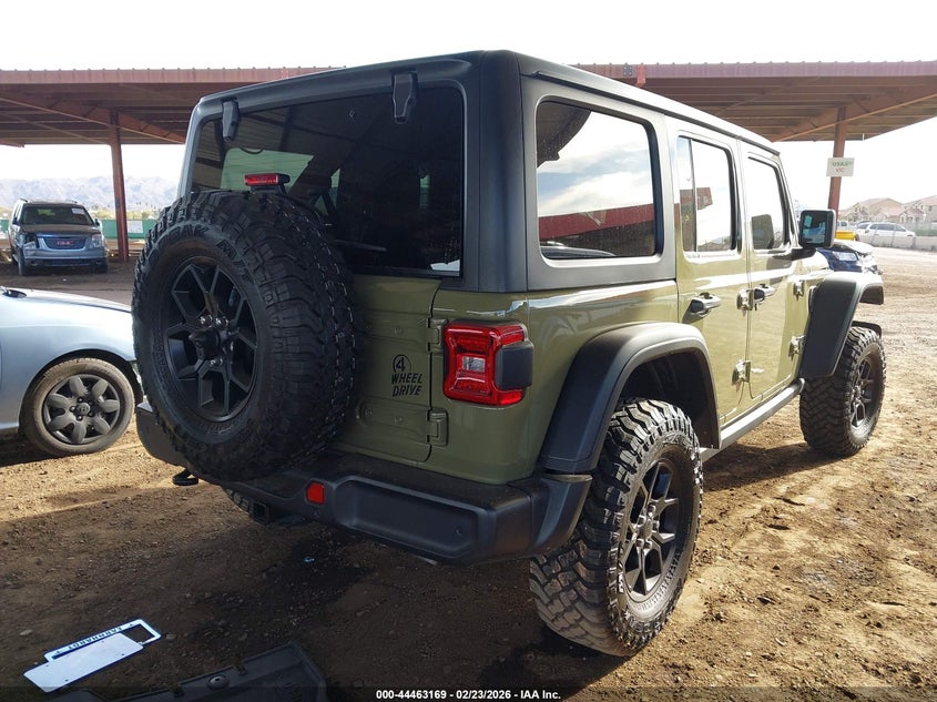2025 Jeep Wrangler 4-Door Willys 4X4