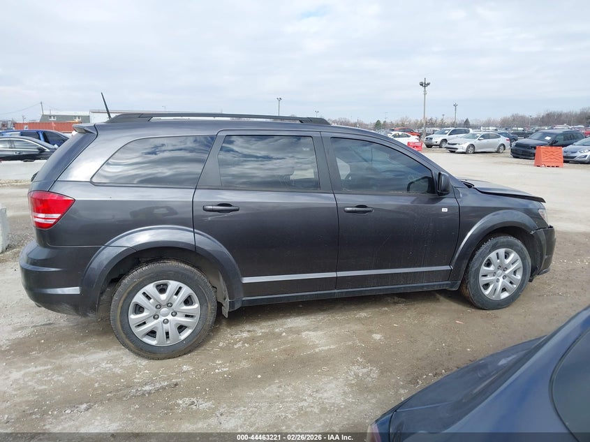 2018 Dodge Journey 2.4 Se grey Lot 111044463221 Vin 3C4PDCAB6JT528960