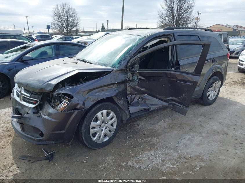 2018 Dodge Journey 2.4 Se grey Lot 111044463221 Vin 3C4PDCAB6JT528960