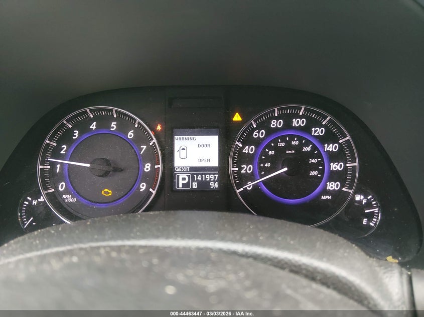 2013 Infiniti Fx37 VIN: JN8CS1MU2DM141052 Lot: 44463447