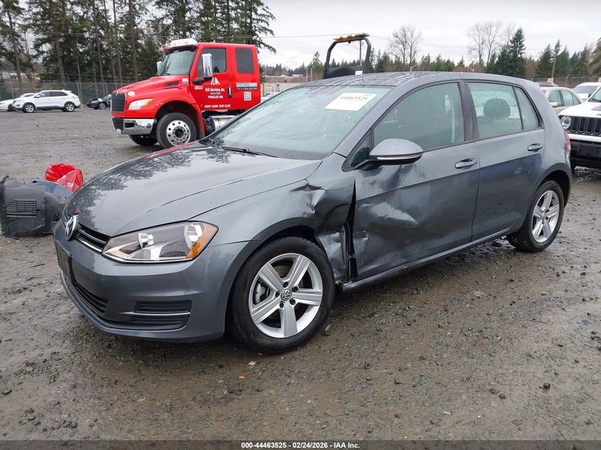2017 Volkswagen Golf Tsi S 4-Door/Tsi Se 4-Door/Tsi Sel 4-Door/Tsi Wolfsburg Edition 4-Door