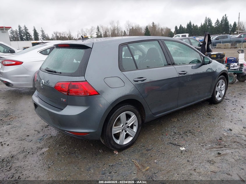 2017 Volkswagen Golf Tsi S 4-Door/Tsi Se 4-Door/Tsi Sel 4-Door/Tsi Wolfsburg Edition 4-Door