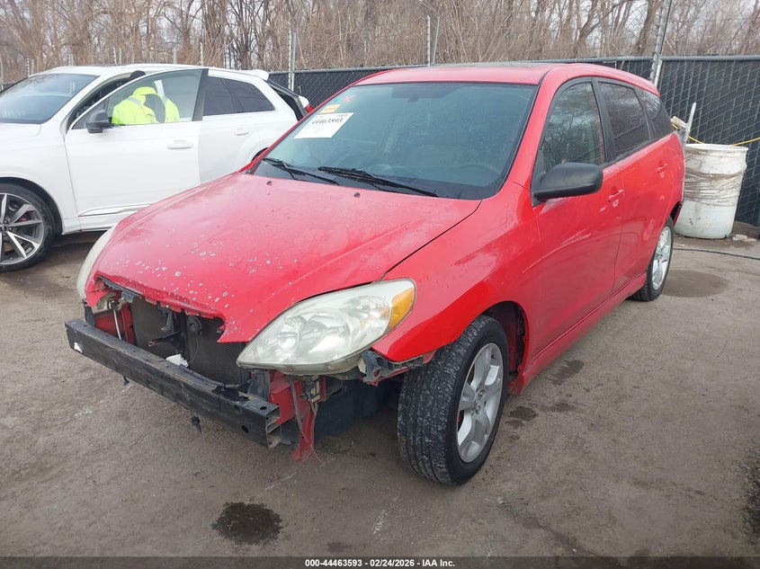 2005 TOYOTA MATRIX HATCHBACK 1.8L I-4 DOHC, VVT, 130HP