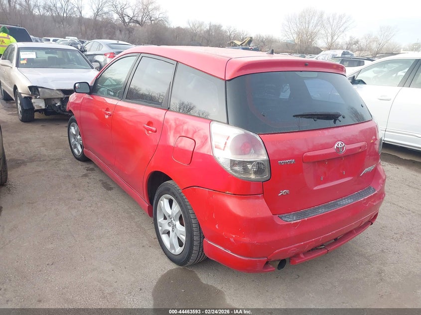 2005 TOYOTA MATRIX HATCHBACK 1.8L I-4 DOHC, VVT, 130HP